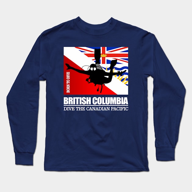 British Columbia DF2 Long Sleeve T-Shirt by grayrider